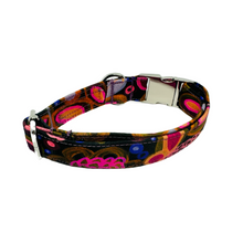 Load image into Gallery viewer, The &#39;Purple Boho Flowers&#39; Dog Collar  Bundle - Fluffy Tales
